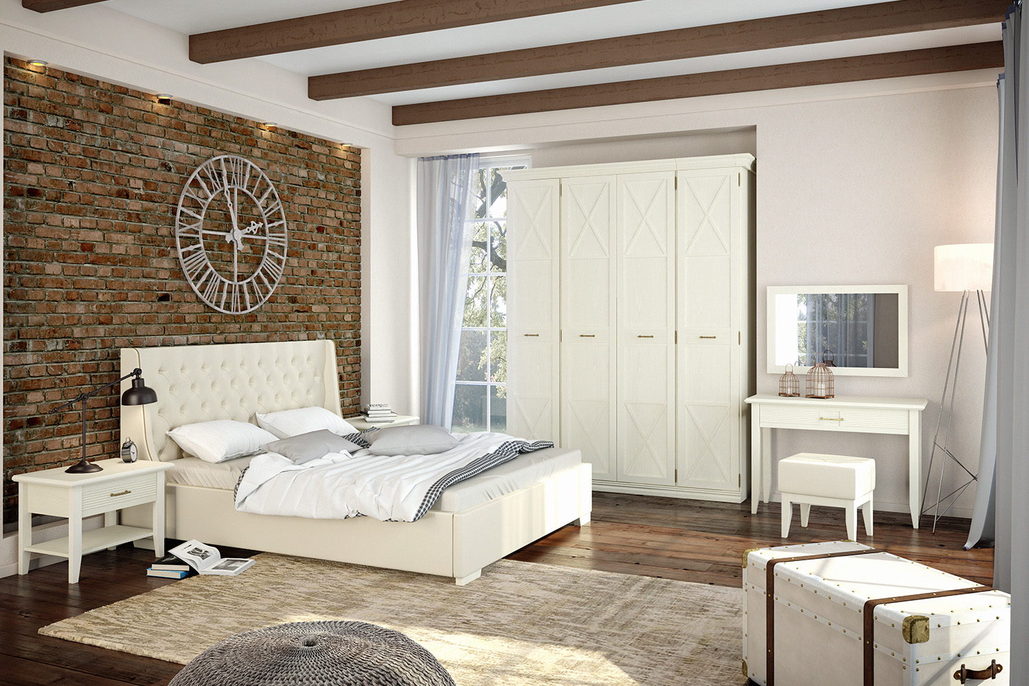 Шкафы платяные - изображение №5 "Шкаф Кантри"  на www.Angstrem-mebel.ru