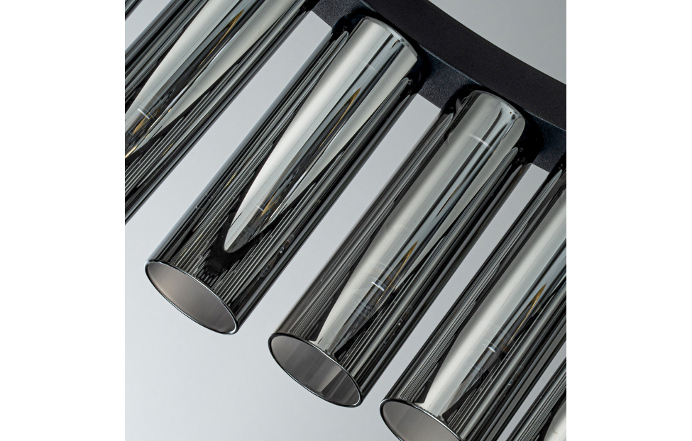 Люстры - изображение №5 "Подвесная люстра Slang (чёрный) D490*H160/1360 25*G9LED*2W"  на www.Angstrem-mebel.ru