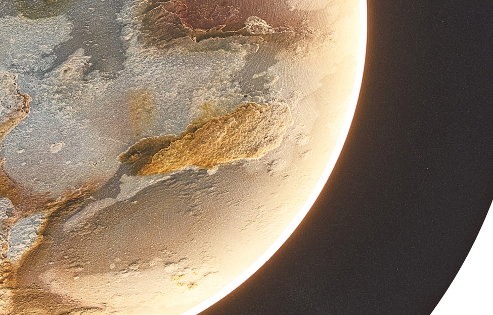 Бра - изображение №6 "Настенный светильник Lago (чёрный) D50*W300*H300 LED*24W"  на www.Angstrem-mebel.ru