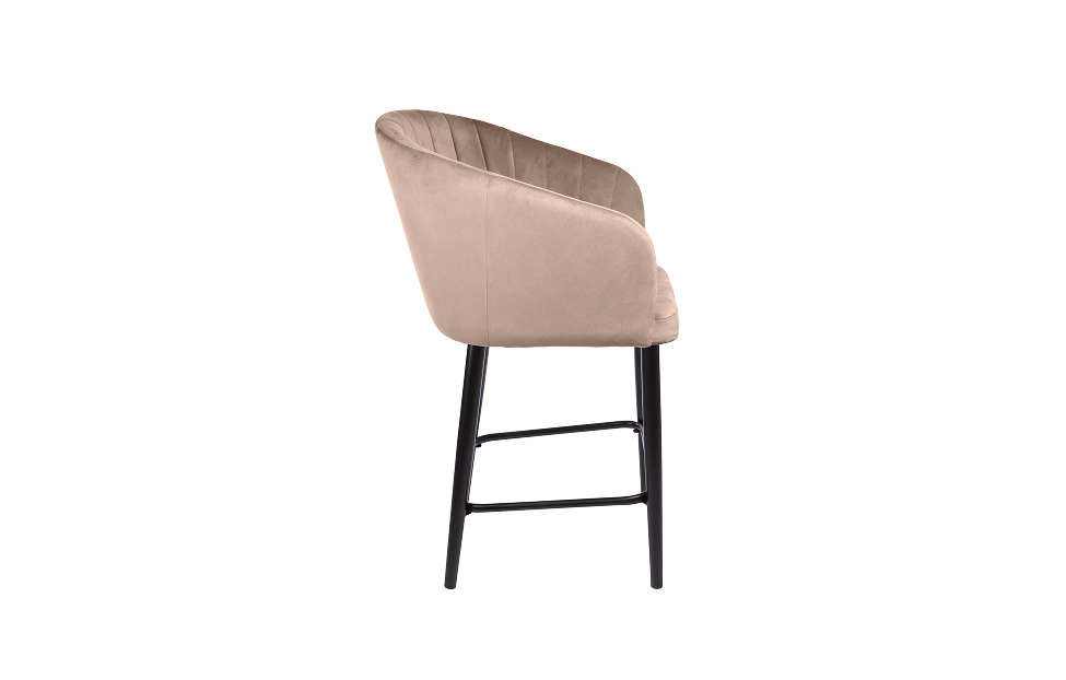 Барные стулья - изображение №3 "Кресло полубарное Леон с черными опорами"  на www.Angstrem-mebel.ru