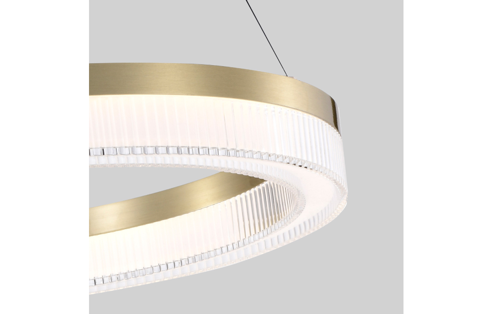 Люстры - изображение №3 "Подвесная люстра Cirkler (золото) D400*H100/1500 LED*21W"  на www.Angstrem-mebel.ru