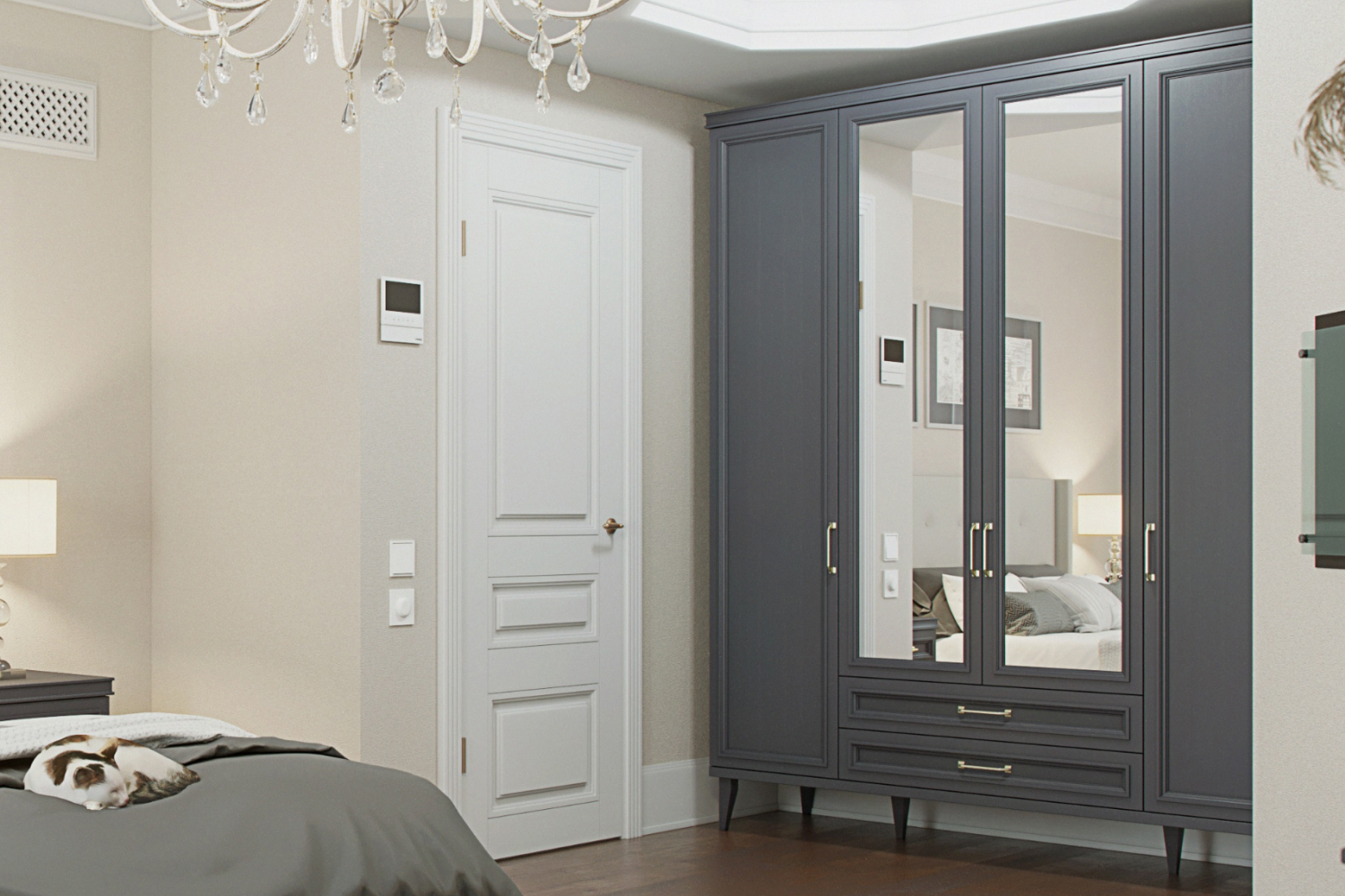 "Спальни" - изображение №4 на www.angstrem-mebel.ru