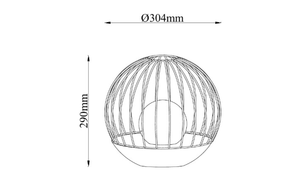 Настольные светильники - изображение №5 "Настольная лампа Core D305*H290 LED*7W"  на www.Angstrem-mebel.ru