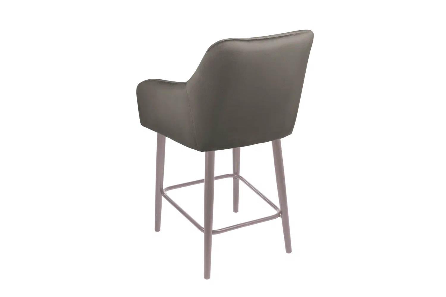 Стулья - изображение №5 "Стул полубарный Отэм графит / опоры серые"  на www.Angstrem-mebel.ru