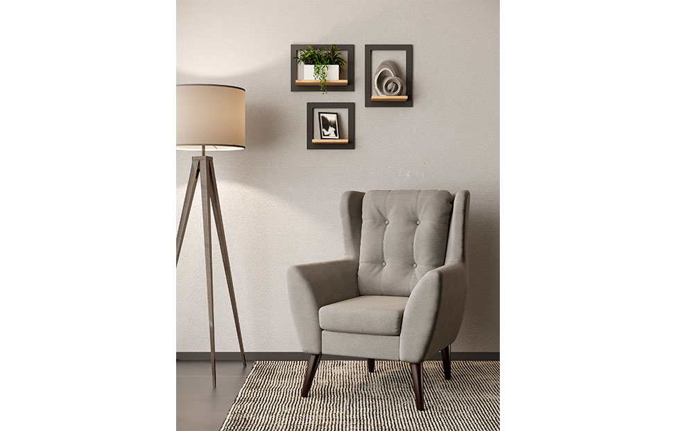 Полки - изображение №6 "Полка настенная Онега"  на www.Angstrem-mebel.ru