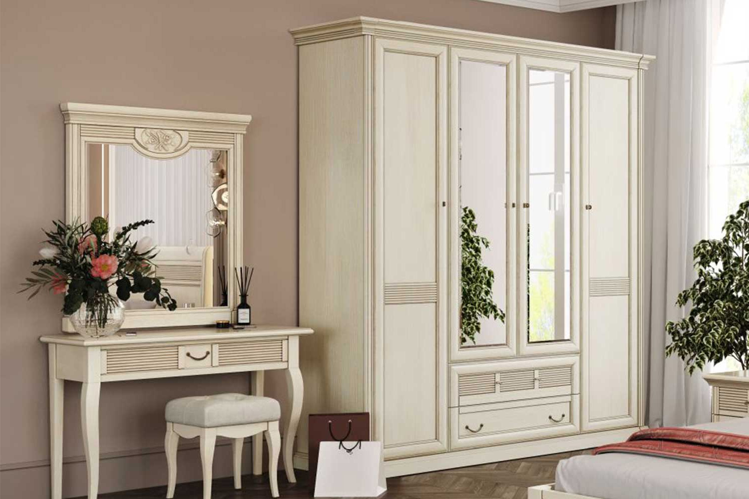 Комбинированные шкафы - изображение №4 "Шкаф Изотта ИТ-8"  на www.Angstrem-mebel.ru