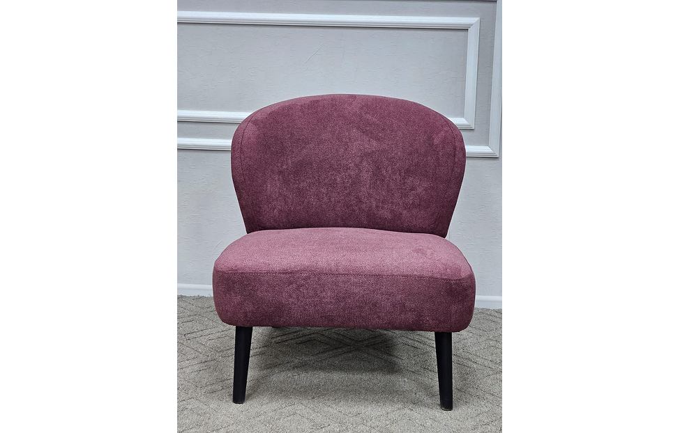 Интерьерные кресла - изображение №4 "Кресло интерьерное Битри ягодное / ноги Венге"  на www.Angstrem-mebel.ru