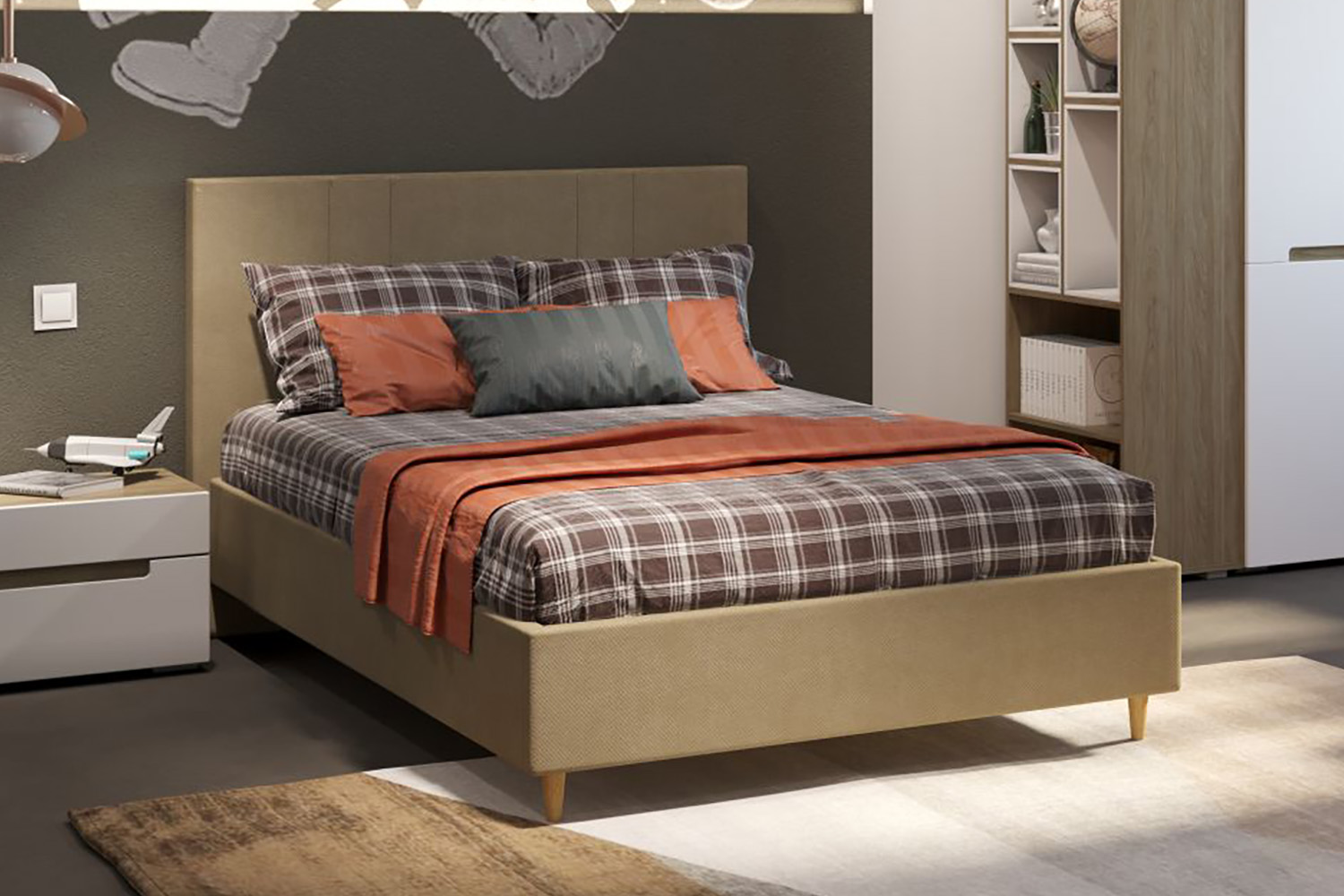 Детские кровати - изображение №3 "Кровать Анри Урбан 120 х 200"  на www.Angstrem-mebel.ru