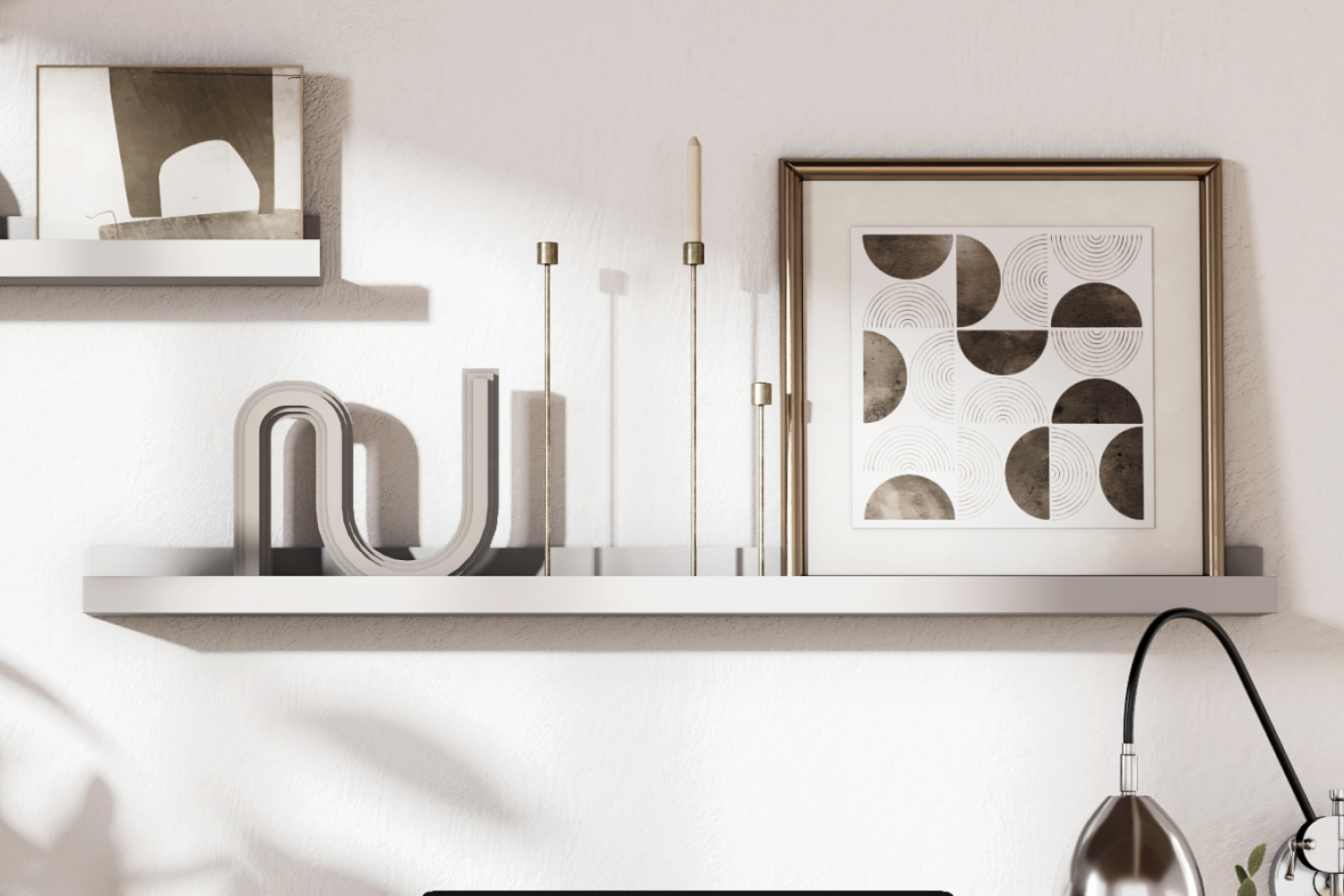 Полки - изображение №6 "Полка Онега настенная "  на www.Angstrem-mebel.ru