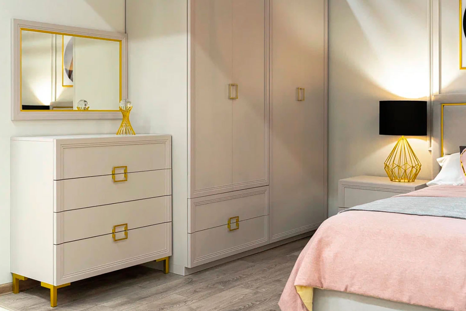 Распашные шкафы - изображение №7 "Шкаф Дольче с полками (5 шт.)"  на www.Angstrem-mebel.ru