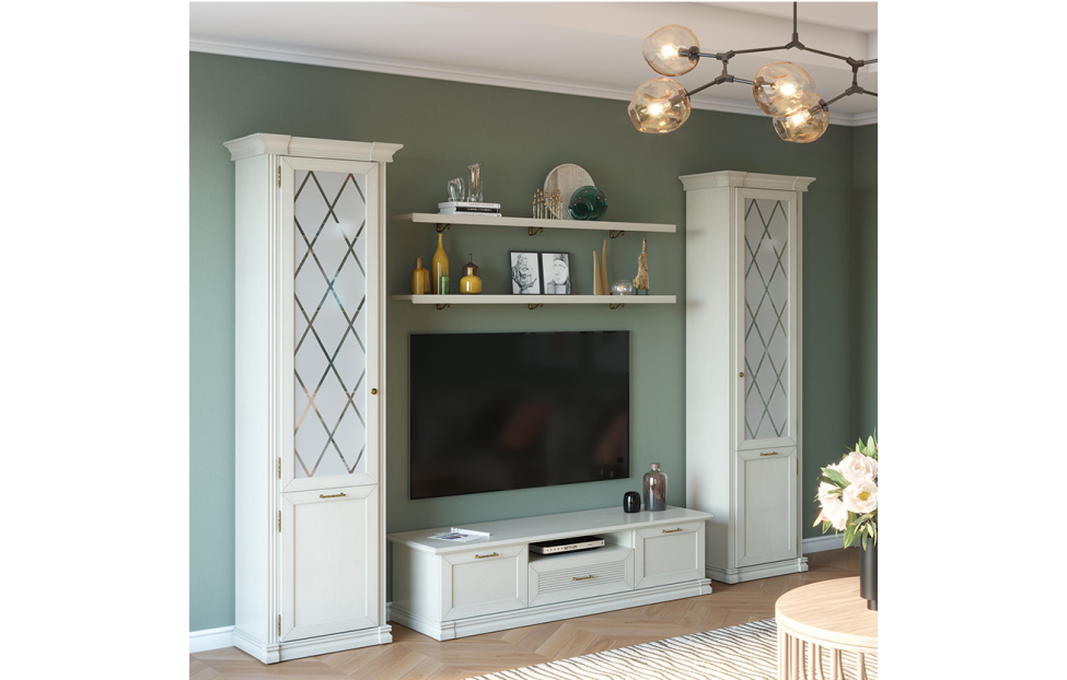 Шкафы-витрины - изображение №3 "Шкаф Кантри  БФ"  на www.Angstrem-mebel.ru