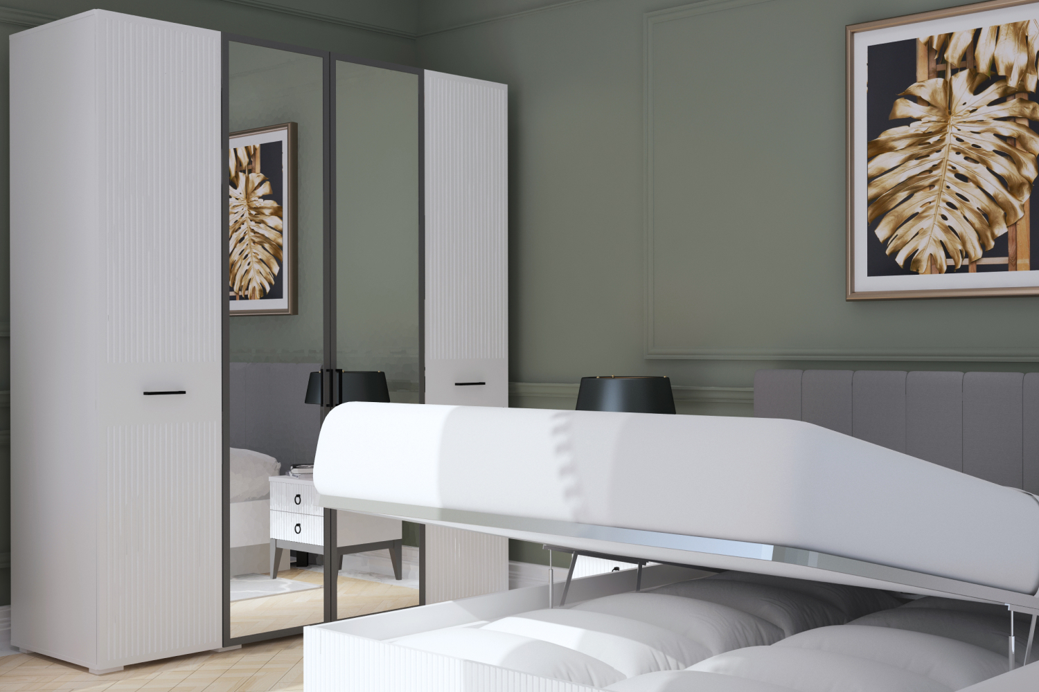 "Спальни" - изображение №4 на www.angstrem-mebel.ru