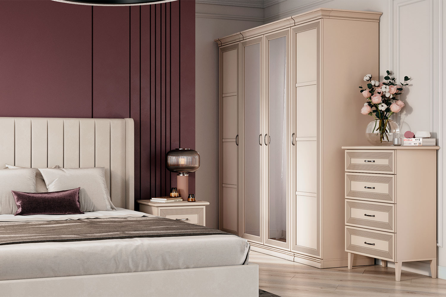 "Спальни" - изображение №4 на www.angstrem-mebel.ru