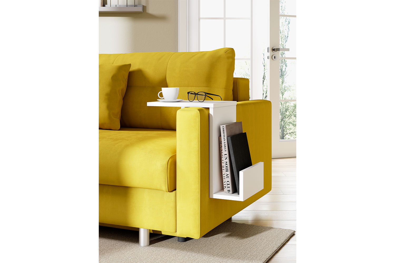 Журнальные столы - изображение №6 "Столик Троя на подлокотник"  на www.Angstrem-mebel.ru