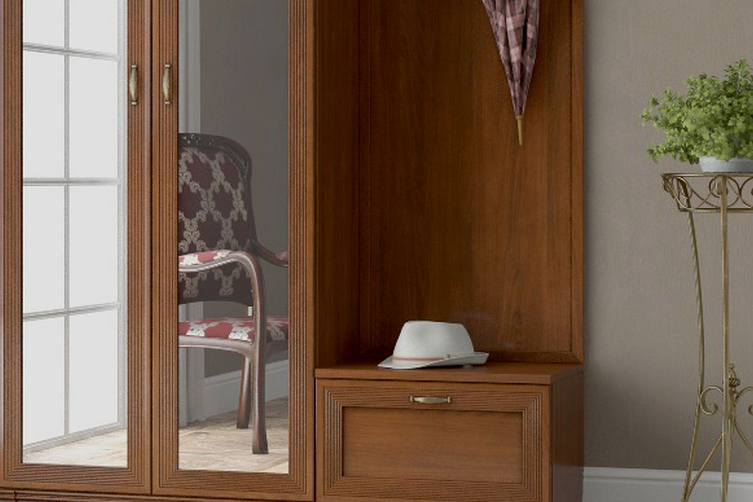 "Прихожие" - изображение №4 на www.angstrem-mebel.ru