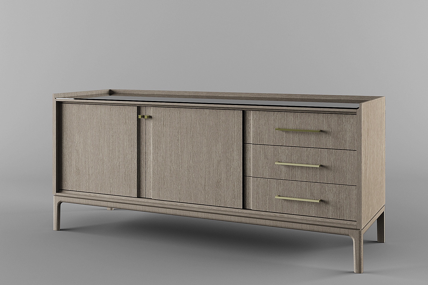 Тумбы - изображение №3 "Стекло закаленное черное Боюгге (ВМФ-7115) к тумбе Брюгге (ВМФ-1683)"  на www.Angstrem-mebel.ru