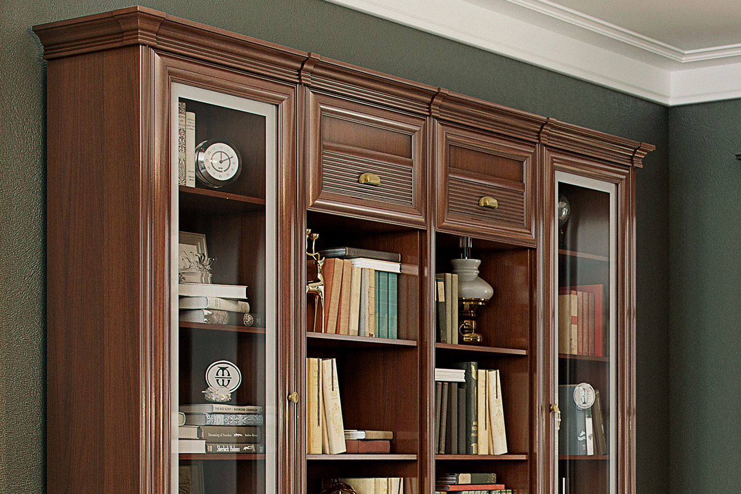 Библиотеки и кабинеты - изображение №4 на www.angstrem-mebel.ru