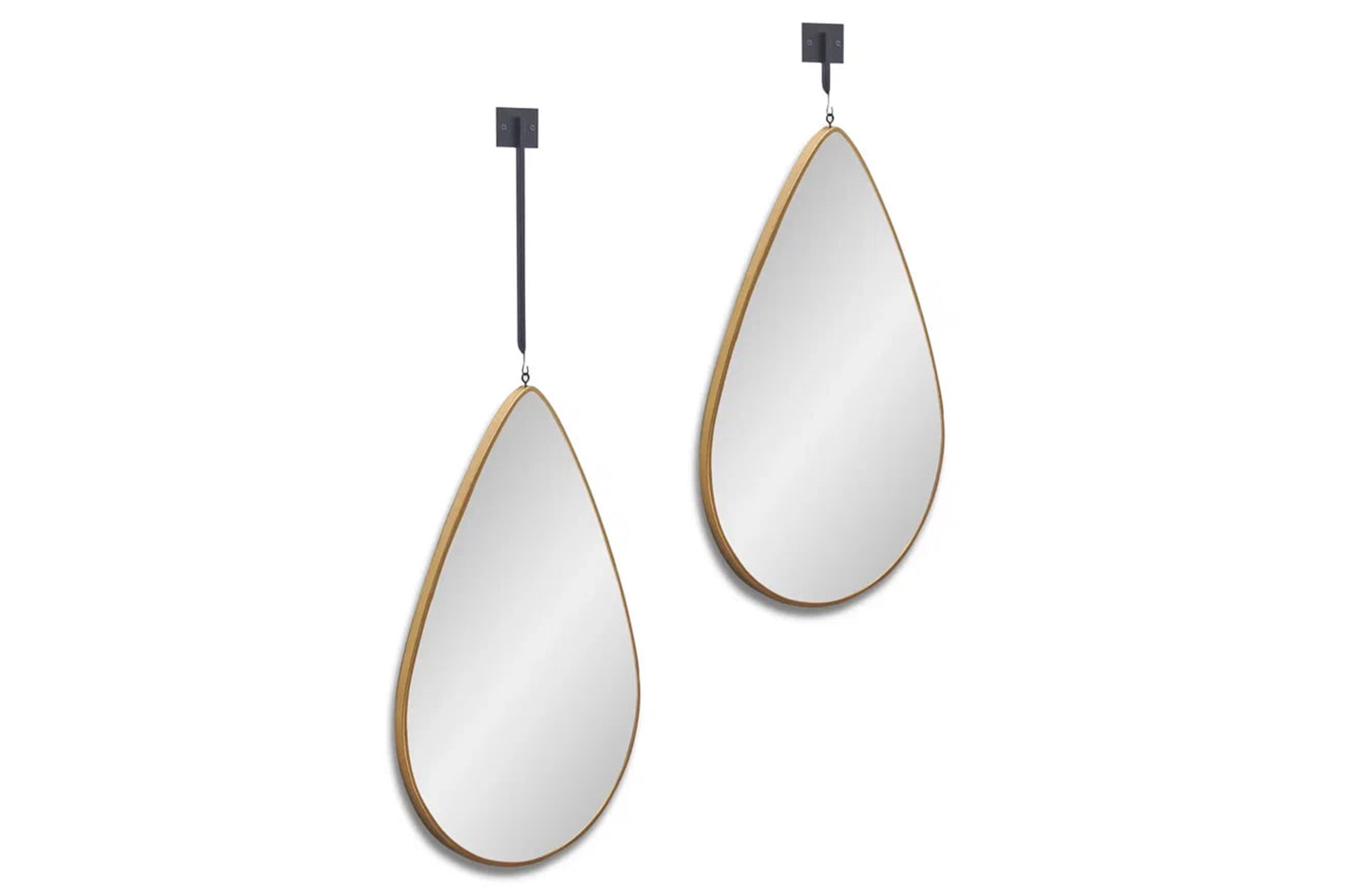 Зеркала - изображение №4 "Droppe S Gold Зеркало на подвесе 10см"  на www.Angstrem-mebel.ru