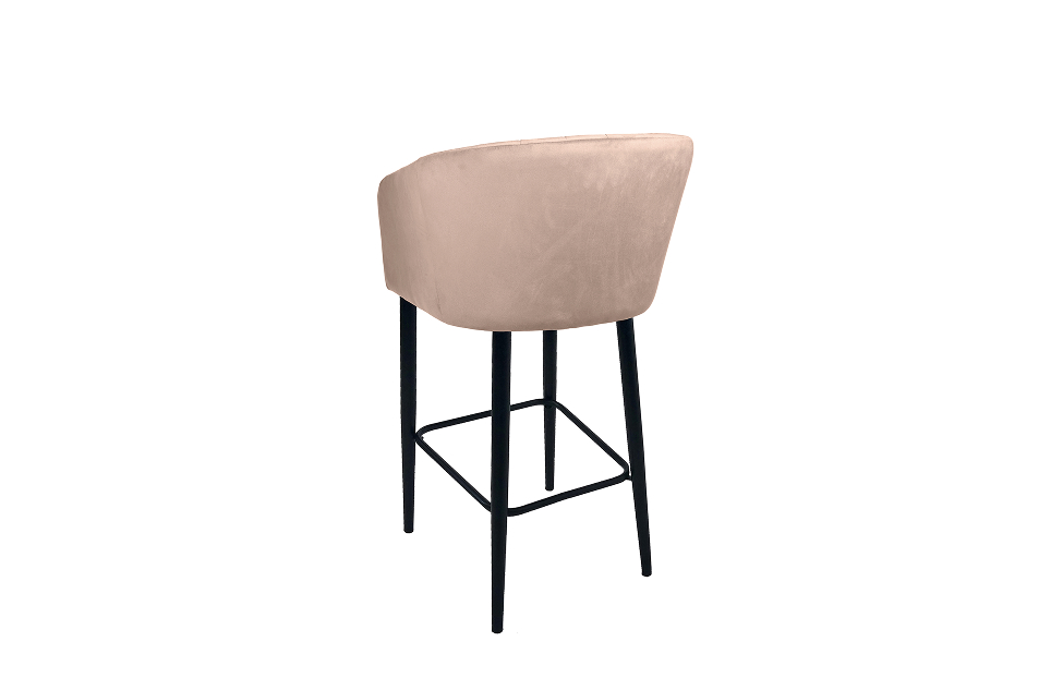 Барные стулья - изображение №4 "Кресло барное Леон с черными опорами"  на www.Angstrem-mebel.ru