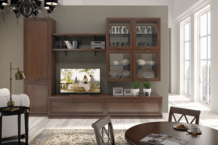 Шкафы-пеналы - изображение №3 "Шкаф Адажио"  на www.Angstrem-mebel.ru