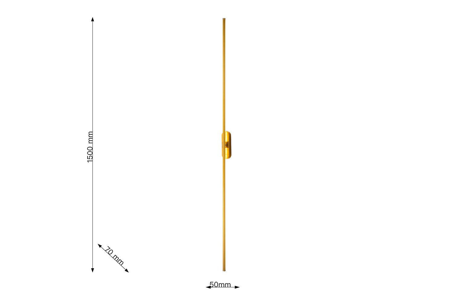 Бра - изображение №8 "Настенный светильник Reed 3001-3W"  на www.Angstrem-mebel.ru