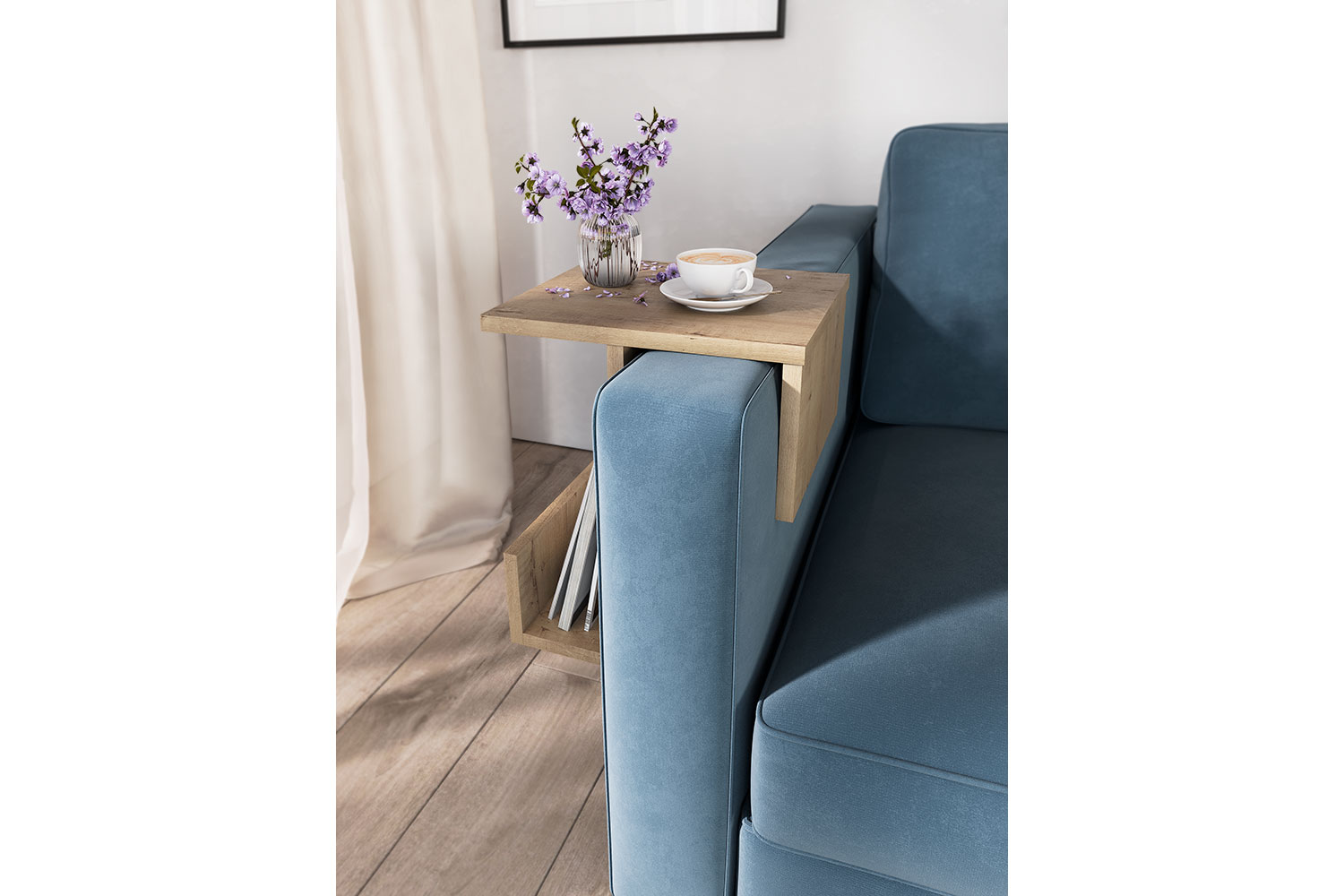 Журнальные столы - изображение №6 "Столик Троя на подлокотник"  на www.Angstrem-mebel.ru