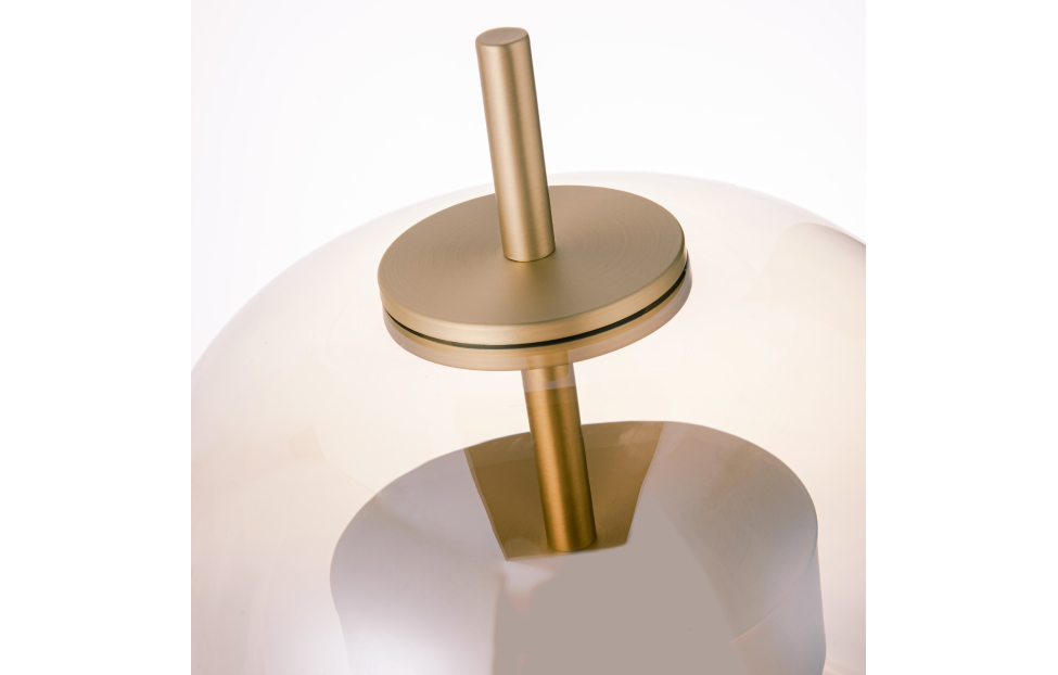 Настольные светильники - изображение №7 "Настольная лампа Reflex (янтарный) D260*H565 LED*21W"  на www.Angstrem-mebel.ru