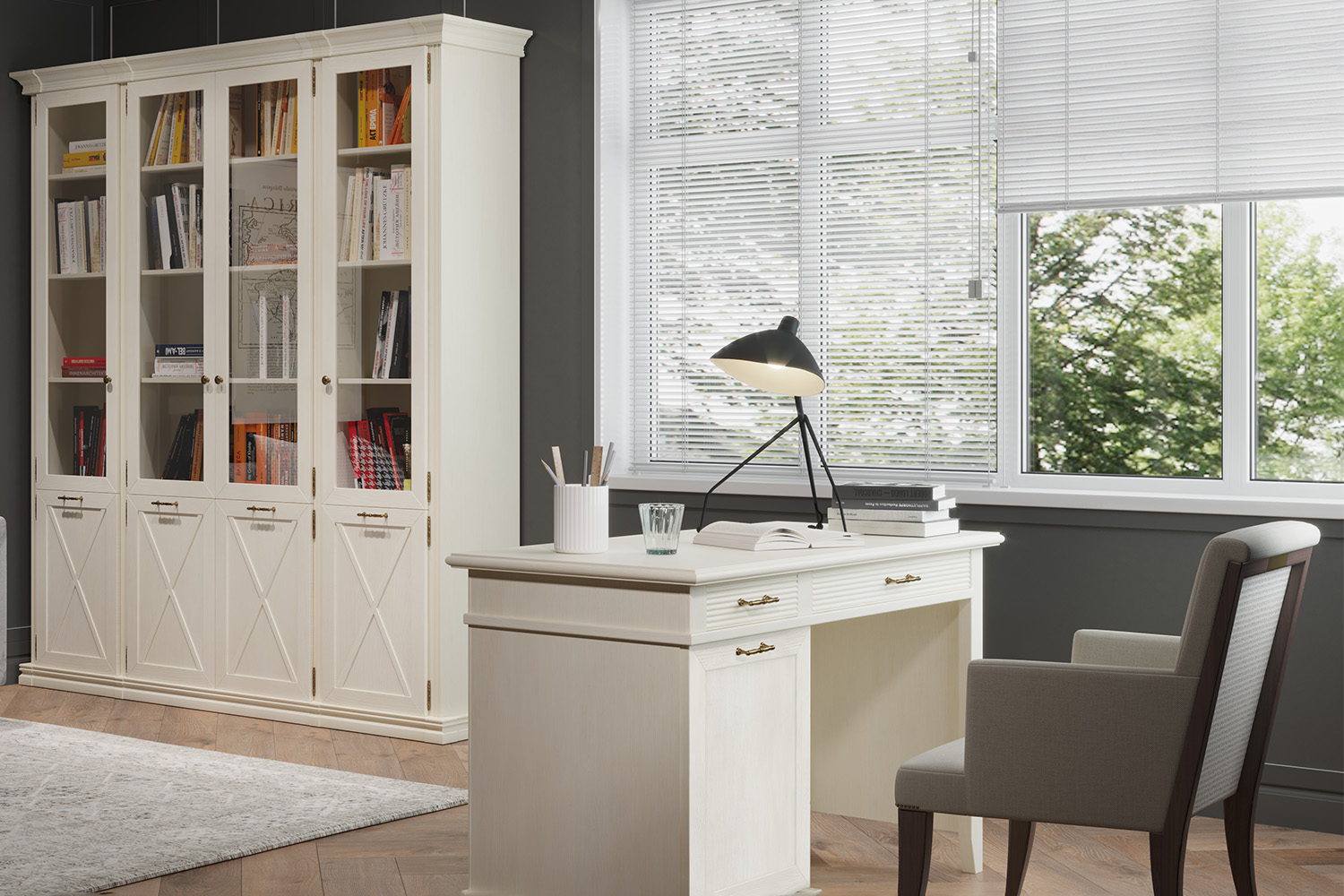 Библиотеки и кабинеты - изображение №3 на www.angstrem-mebel.ru