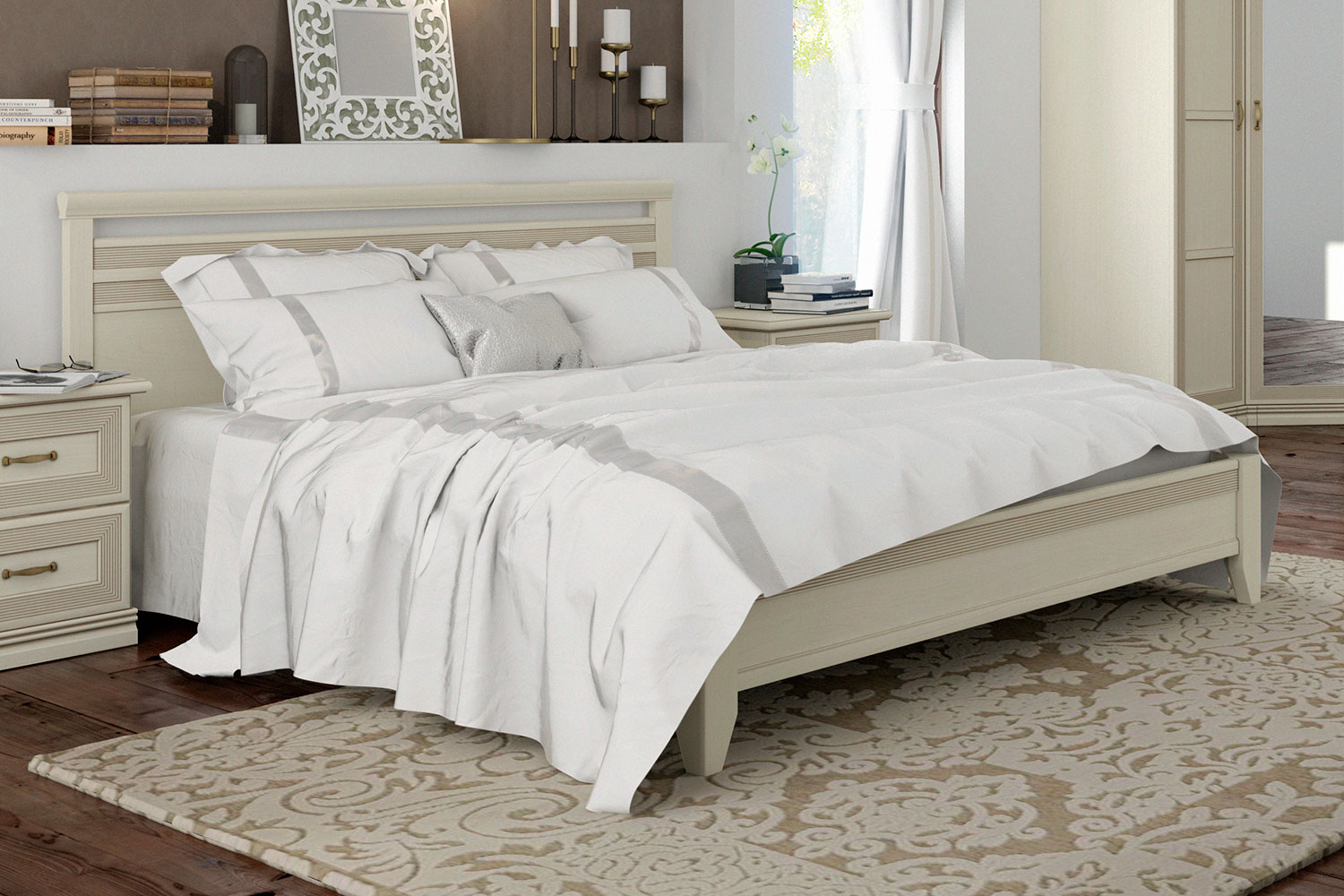 Двуспальные кровати - изображение №3 "Кровать Адажио 180 х 200"  на www.Angstrem-mebel.ru