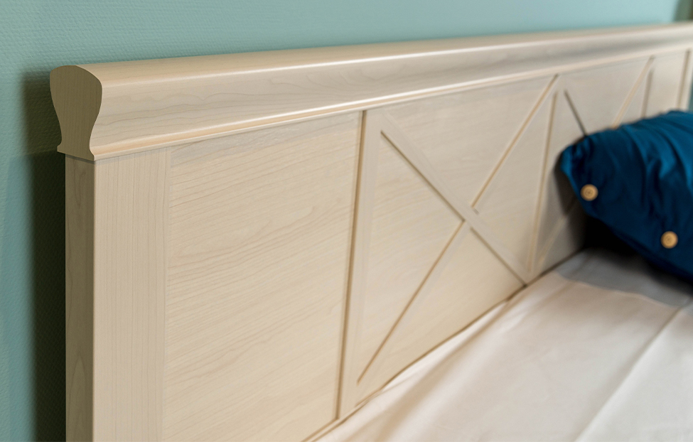 Двуспальные кровати - изображение №12 "Кровать Кантри 160 х 200 см"  на www.Angstrem-mebel.ru