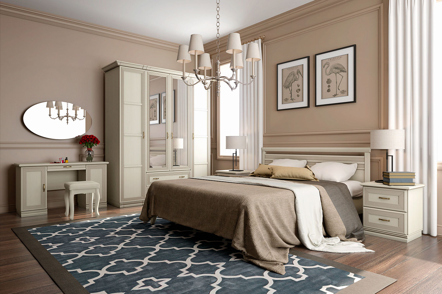 Двуспальные кровати - изображение №6 "Кровать Адажио 180 х 200"  на www.Angstrem-mebel.ru