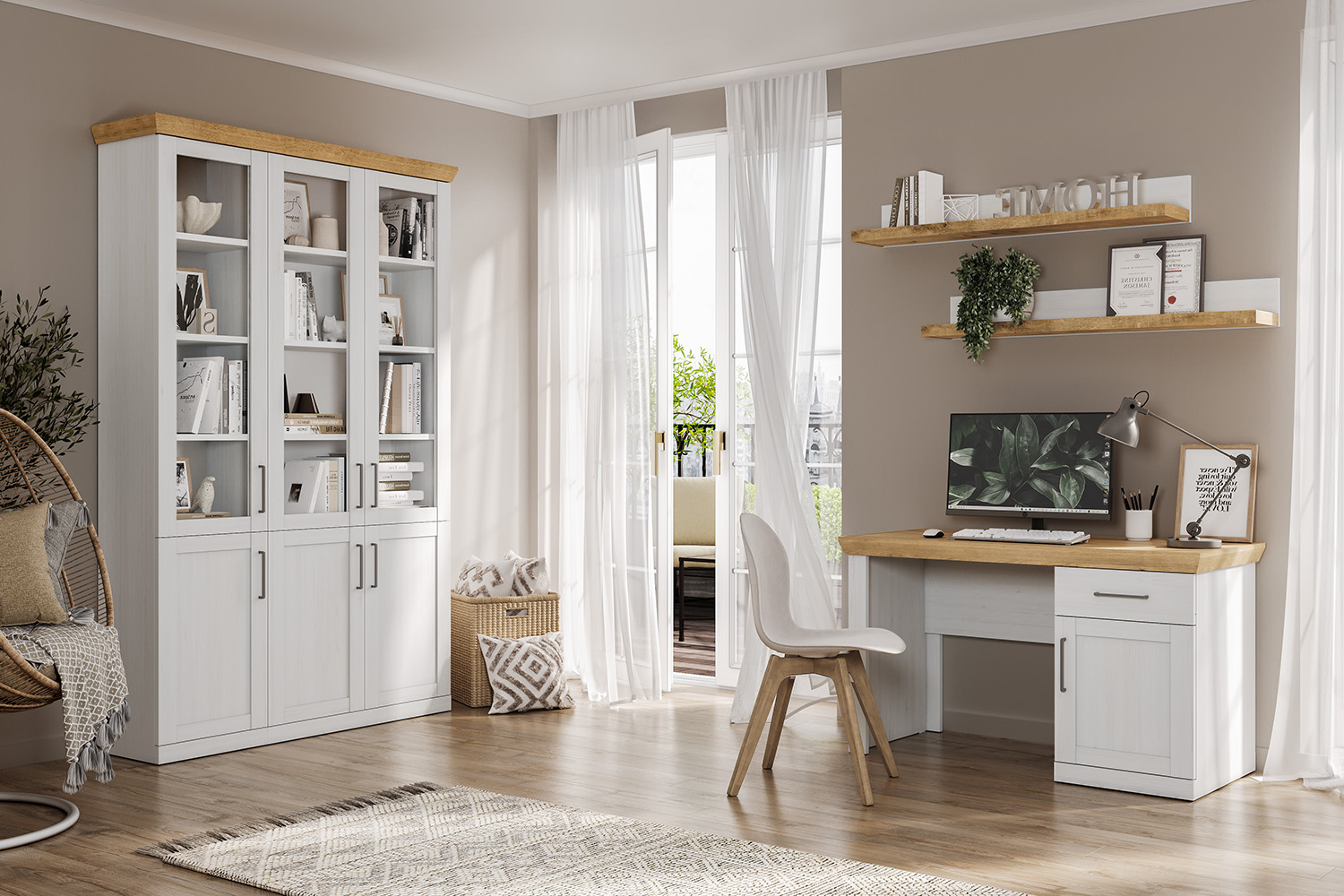 Книжные шкафы - изображение №5 "Книжный шкаф Магнум"  на www.Angstrem-mebel.ru