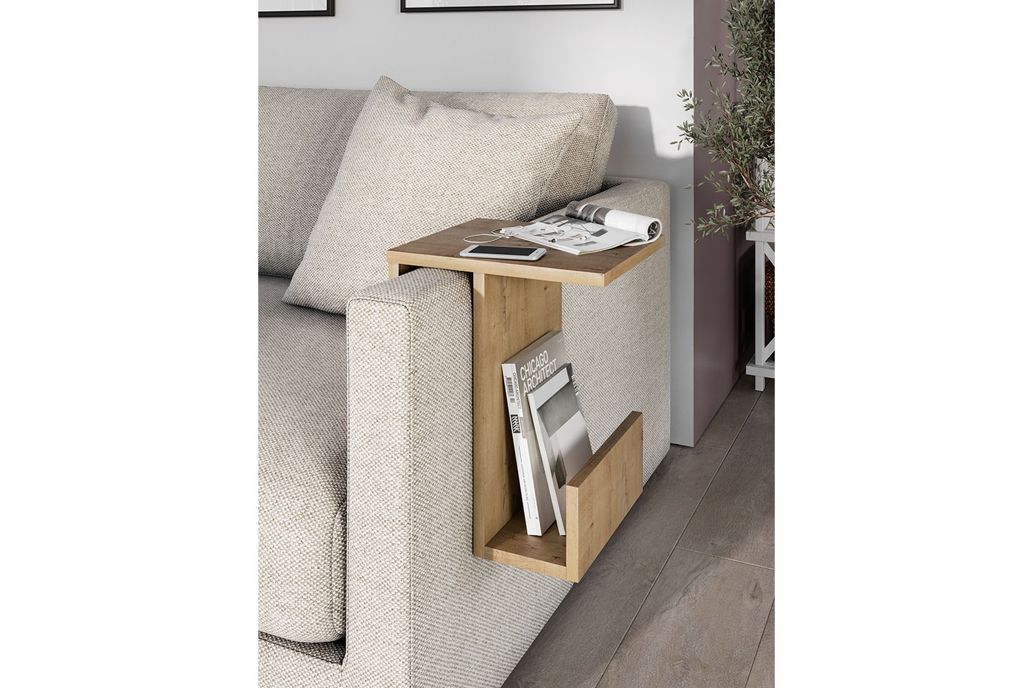 Журнальные столы - изображение №7 "Столик Троя на подлокотник"  на www.Angstrem-mebel.ru