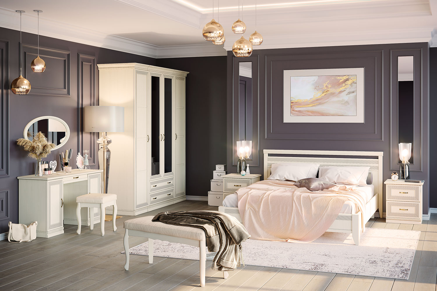 Двуспальные кровати - изображение №5 "Кровать Адажио 180 х 200"  на www.Angstrem-mebel.ru