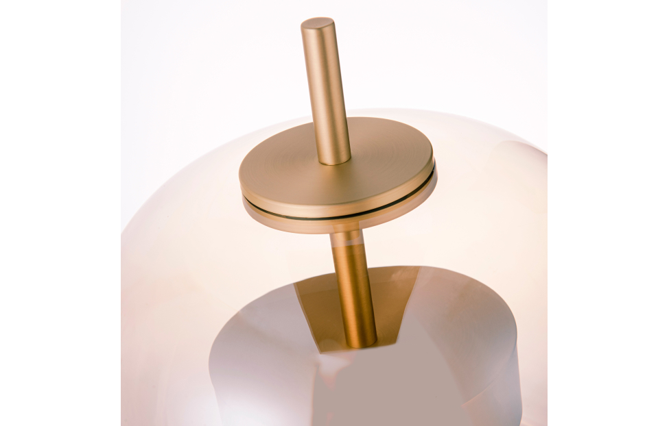 Торшеры - изображение №3 "Торшер Reflex (янтарный) D260*H1430 LED*21W"  на www.Angstrem-mebel.ru