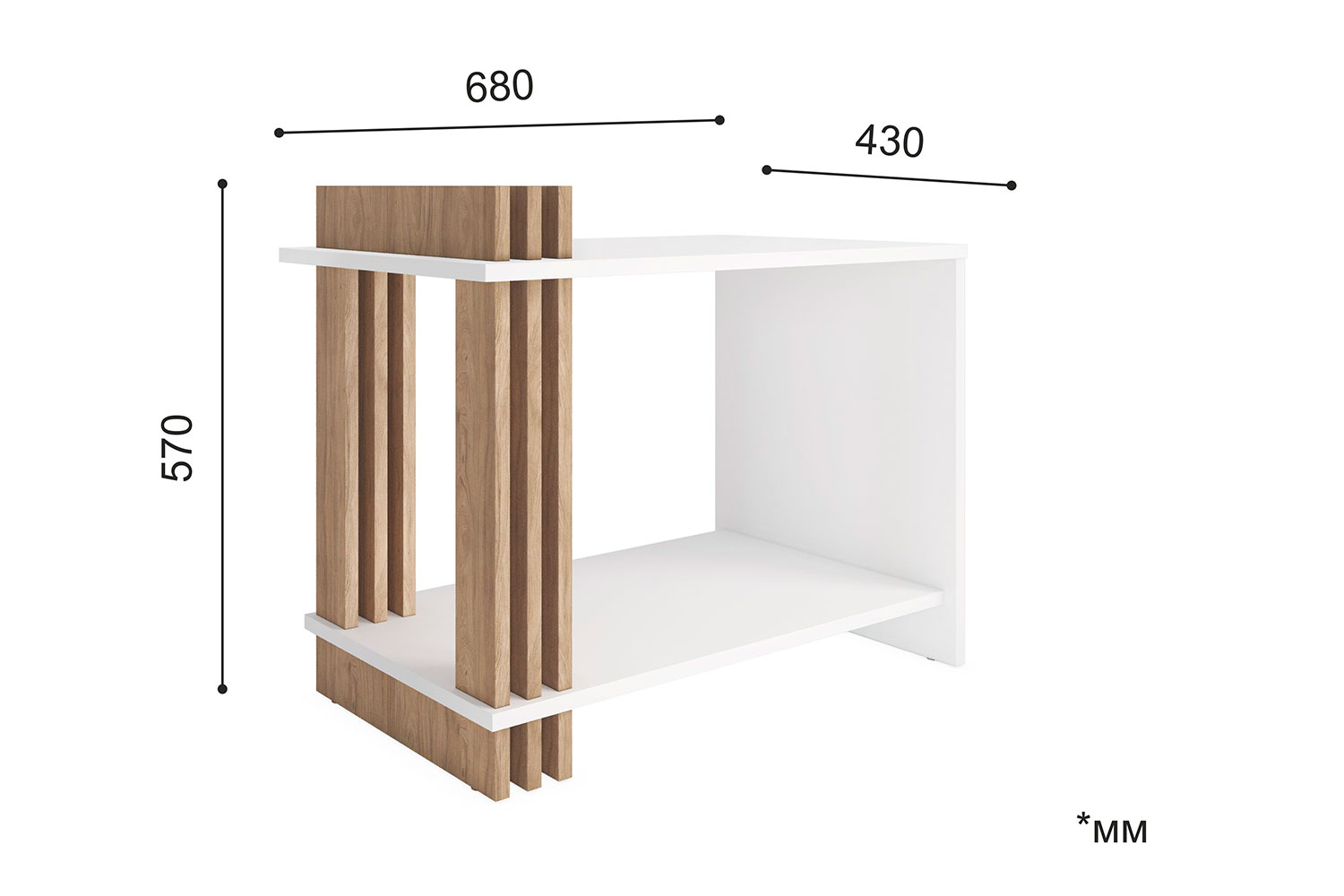 Журнальные столы - изображение №10 "Стол Троя журнальный"  на www.Angstrem-mebel.ru