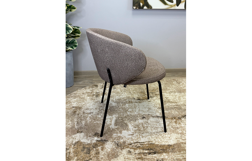 Кухонные стулья - изображение №6 "Стул Дега капучино / опоры черные"  на www.Angstrem-mebel.ru