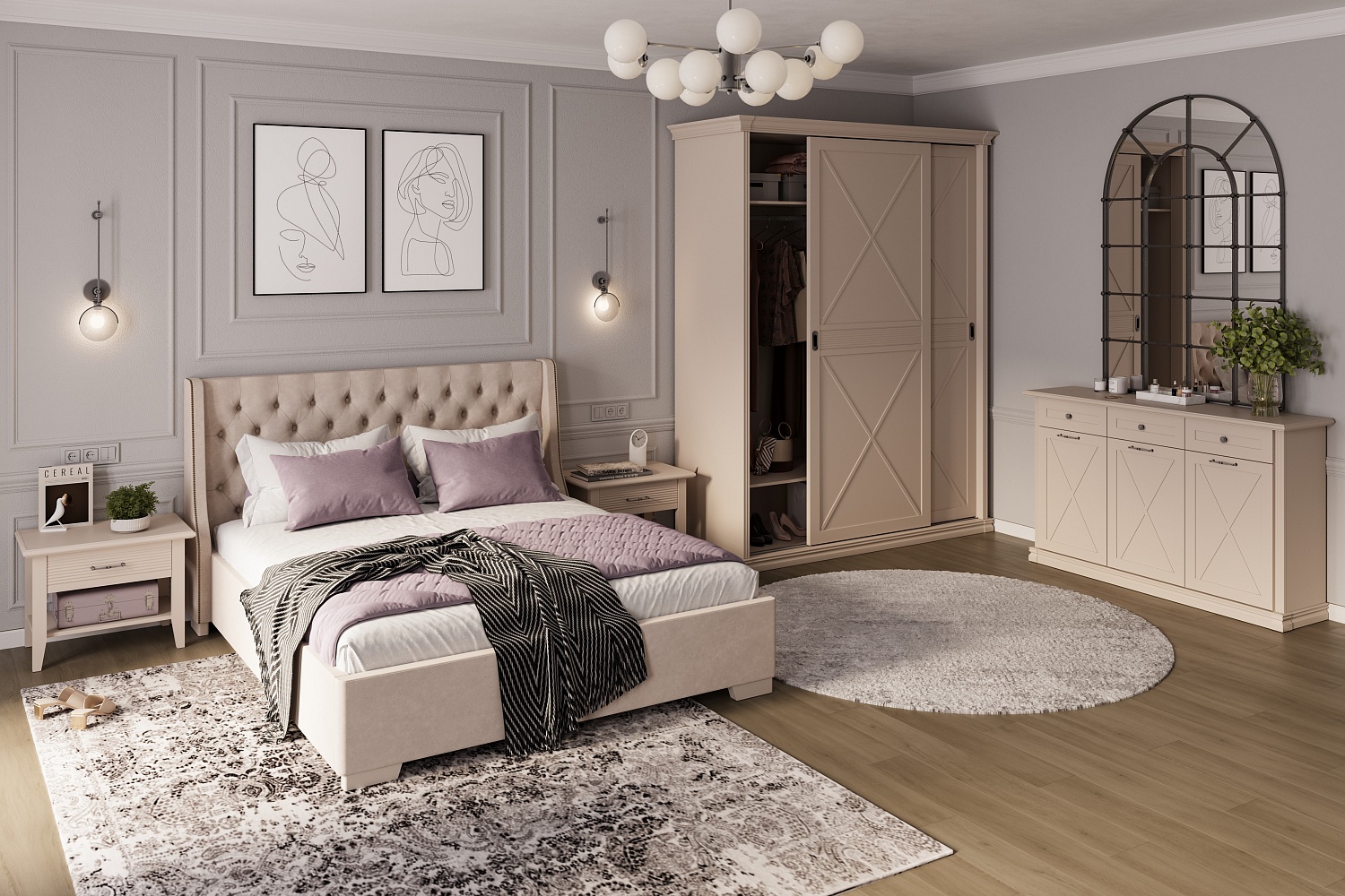 Комоды - изображение №5 "Комод Кантри"  на www.Angstrem-mebel.ru