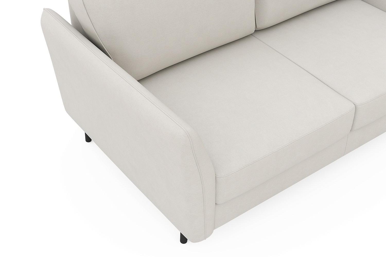 Прямые диваны - изображение №4 "Диван АННИКА NEW 2-х местный, опоры черные"  на www.Angstrem-mebel.ru