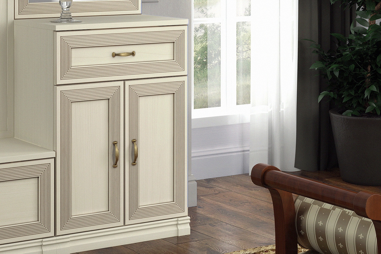 Тумбы для обуви - изображение №4 "Тумба Адажио для прихожей"  на www.Angstrem-mebel.ru