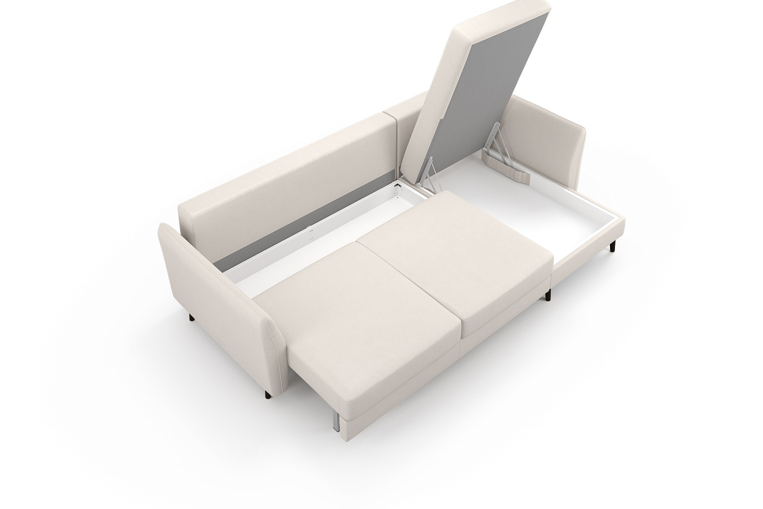 Угловые диваны - изображение №7 "Диван АННИКА NEW 3-х местный с оттоманкой "  на www.Angstrem-mebel.ru