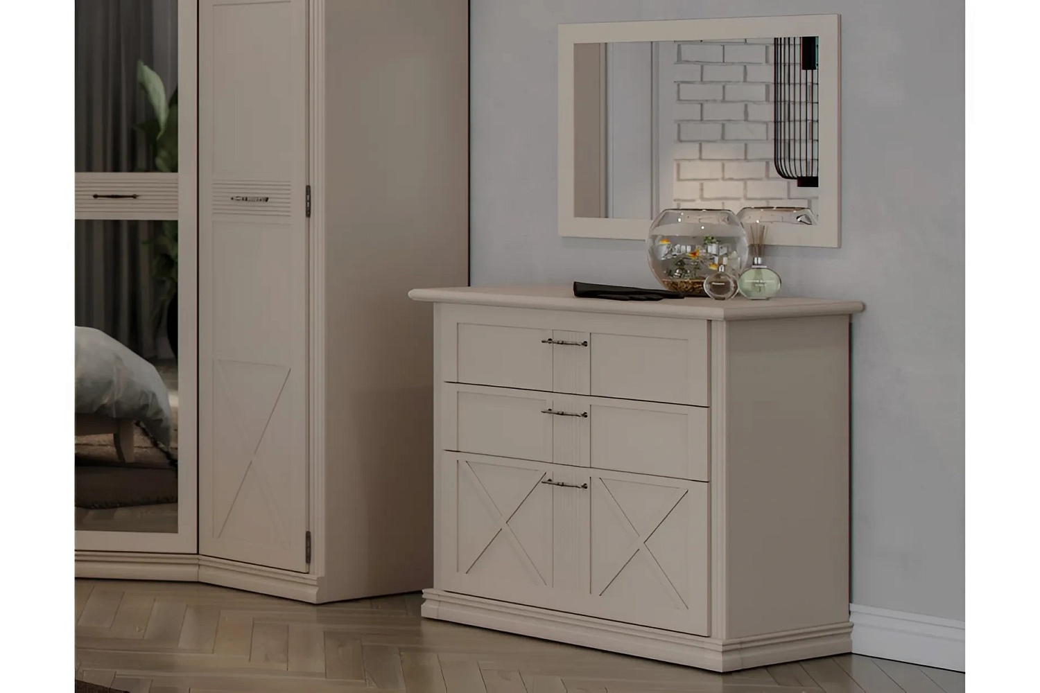 Комоды - изображение №3 "Комод Кантри с выдвижными ящиками"  на www.Angstrem-mebel.ru