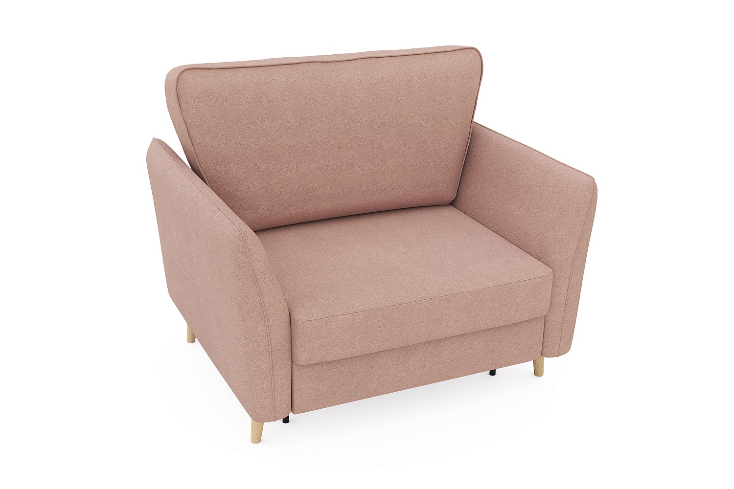 Интерьерные кресла - изображение №3 "Кресло АННИКА NEW с мех. МТД-9, опоры древесные"  на www.Angstrem-mebel.ru