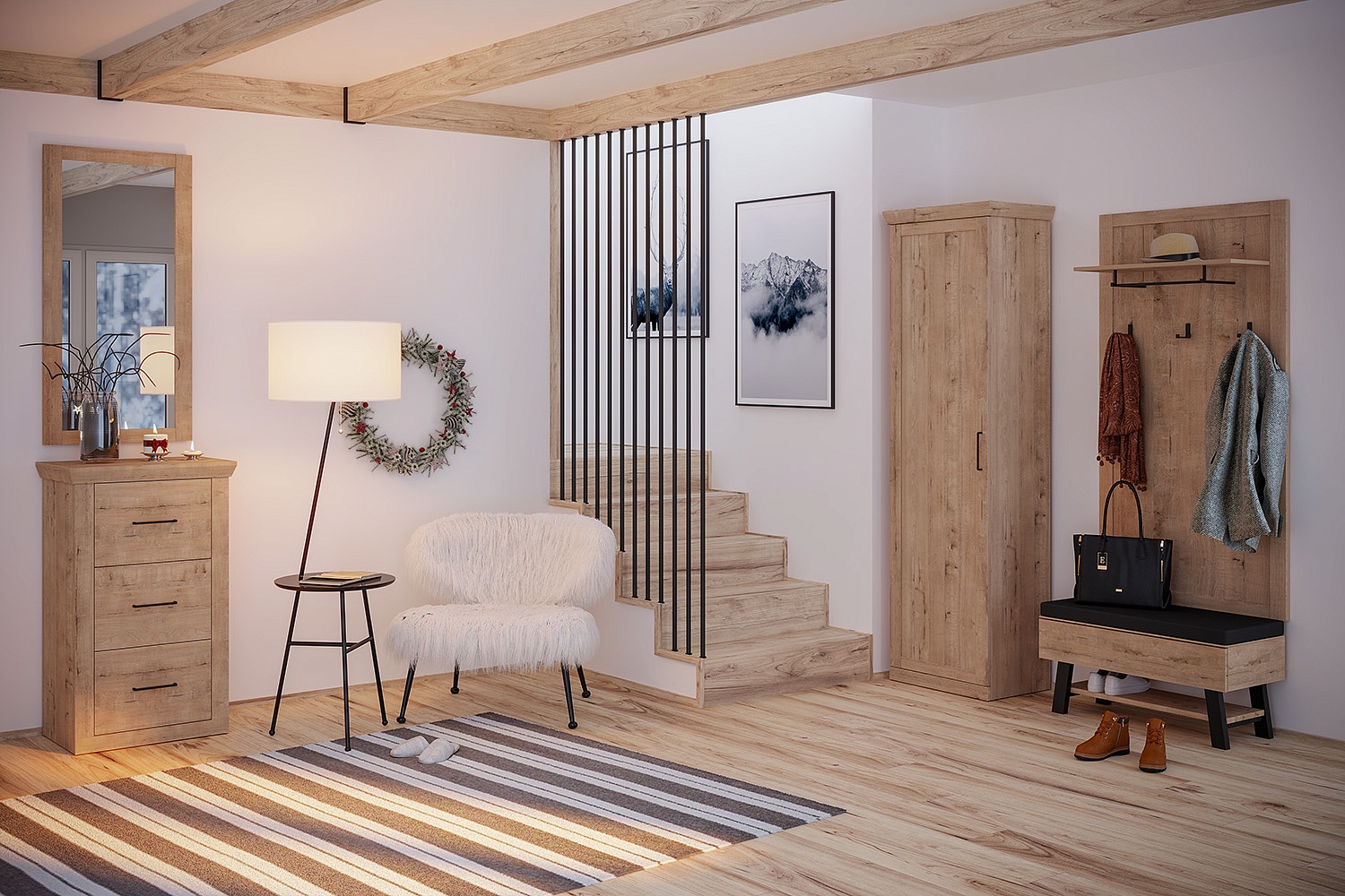 Обувницы - изображение №6 "Тумба для обуви Магнум"  на www.Angstrem-mebel.ru