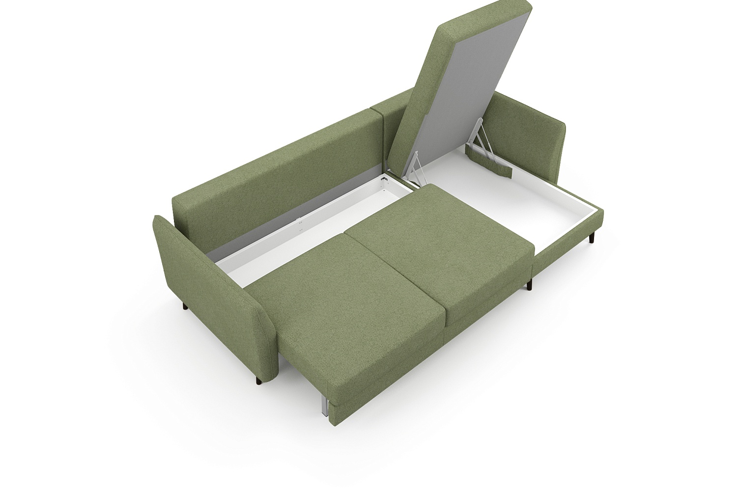 Угловые диваны - изображение №8 "Диван АННИКА NEW 3-х местный с оттоманкой"  на www.Angstrem-mebel.ru