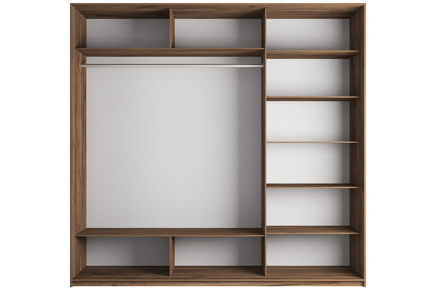 Шкафы-купе - изображение №3 "Шкаф-купе Lux 3-х-дв. / зеркало по центру"  на www.Angstrem-mebel.ru